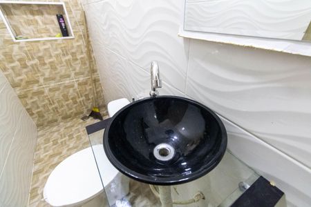 Casa para alugar com 120m², 2 quartos e 1 vagaBanheiro Social