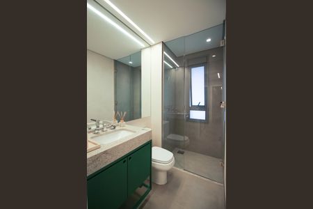 Apartamento à venda com 68m², 2 quartos e 1 vagaBanheiro da Suíte 1 