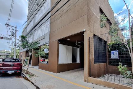 Apartamento para alugar com 40m², 2 quartos e sem vagaFachada - Plaquinha