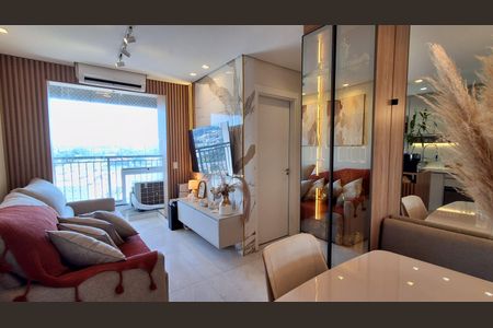 Sala de apartamento à venda com 2 quartos, 51m² em Rudge Ramos, São Bernardo do Campo