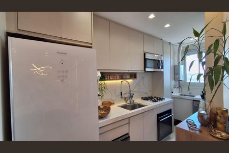 Apartamento à venda com 51m², 2 quartos e 1 vagaCozinha 