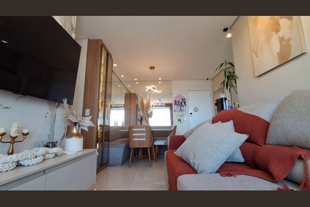 Sala  de apartamento à venda com 2 quartos, 51m² em Rudge Ramos, São Bernardo do Campo