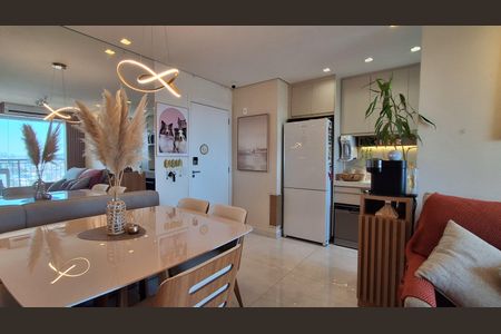 Sala de apartamento à venda com 2 quartos, 51m² em Rudge Ramos, São Bernardo do Campo