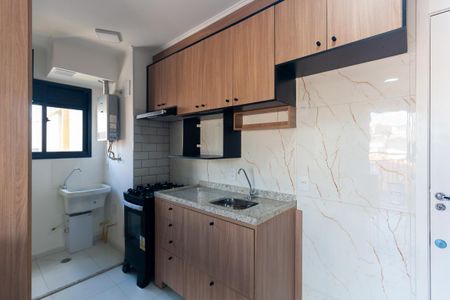Cozinha de apartamento para alugar com 2 quartos, 36m² em Parque da Vila Prudente, São Paulo