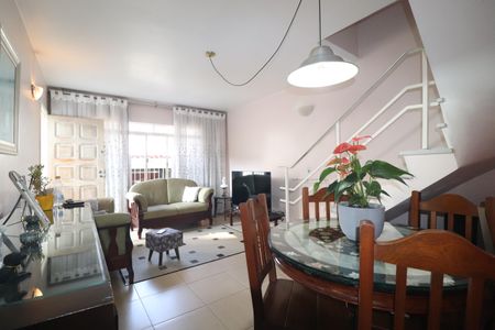Sala de casa à venda com 3 quartos, 107m² em Campestre, Santo André