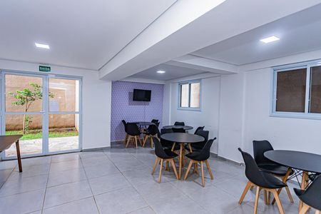 Apartamento para alugar com 38m², 2 quartos e sem vagaSalão de Festas