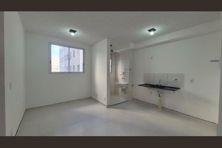 Sala de apartamento para alugar com 2 quartos, 37m² em Jardim, Santo André