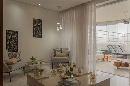Sala de apartamento para alugar com 4 quartos, 580m² em Vila Alvaro Marques, São Bernardo do Campo