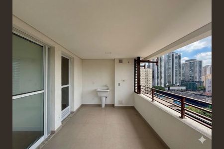 Varanda  de apartamento para alugar com 3 quartos, 74m² em Santo Amaro, São Paulo