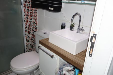 Banheiro de apartamento à venda com 1 quarto, 36m² em Quinta da Paineira, São Paulo