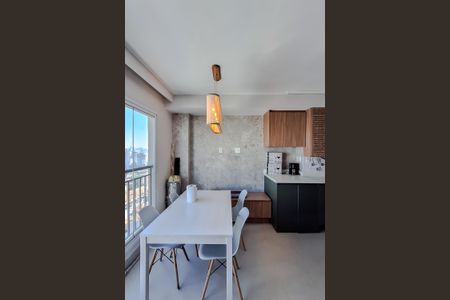 Varanda da Sala de apartamento à venda com 2 quartos, 69m² em Vila Dom Pedro I, São Paulo