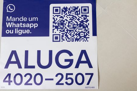 Apartamento para alugar com 41m², 2 quartos e 1 vagaPlaca instalada em 01/05/2026 com o código GGTQ-893