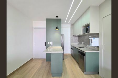Cozinha de apartamento para alugar com 1 quarto, 41m² em Planalto Paulista, São Paulo