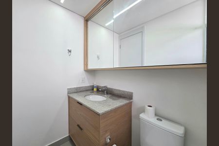Apartamento para alugar com 41m², 1 quarto e sem vagaBanheiro da Suíte