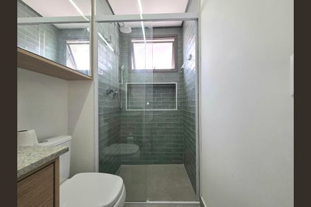 Apartamento para alugar com 41m², 1 quarto e sem vagaBanheiro da Suíte