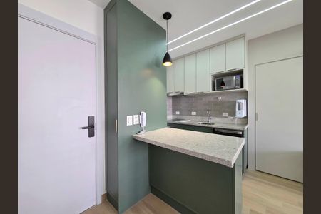 Cozinha de apartamento para alugar com 1 quarto, 41m² em Planalto Paulista, São Paulo