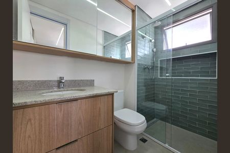 Apartamento para alugar com 41m², 1 quarto e sem vaga Apartamento para alugar com 41m², 1 quarto e sem vagaBanheiro da Suíte