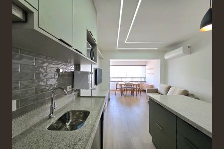 Cozinha de apartamento para alugar com 1 quarto, 41m² em Planalto Paulista, São Paulo