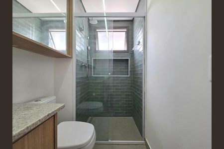 Apartamento para alugar com 41m², 1 quarto e sem vaga Apartamento para alugar com 41m², 1 quarto e sem vagaBanheiro da Suíte