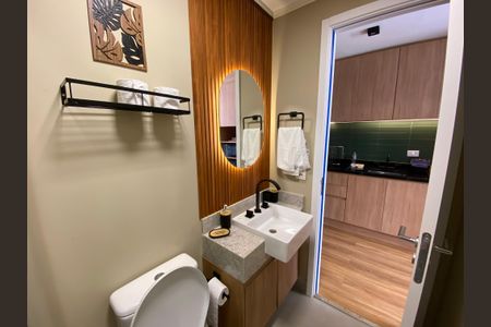 Studio para alugar com 26m², 1 quarto e sem vagaBanheiro