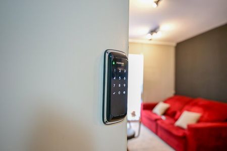 Fechadura Eletrônica de apartamento para alugar com 2 quartos, 51m² em Jardim Caboré, São Paulo