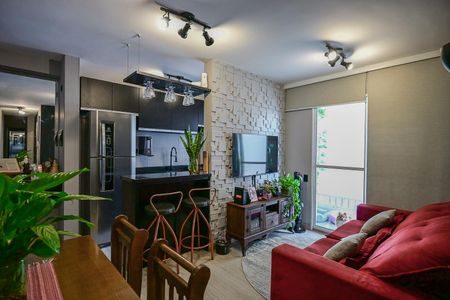 Sala de apartamento para alugar com 2 quartos, 51m² em Jardim Caboré, São Paulo