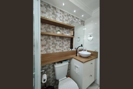Apartamento à venda com 53m², 2 quartos e 1 vaga Apartamento à venda com 53m², 2 quartos e 1 vagaBanheiro - torneira