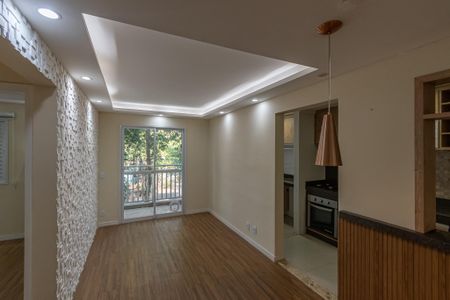 Sala de Estar/Jantar  de apartamento para alugar com 2 quartos, 55m² em Jardim Santa Izabel, Hortolândia