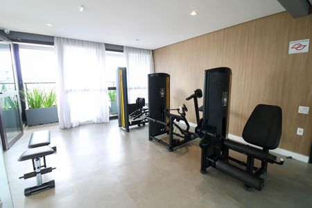 Studio para alugar com 30m², 1 quarto e 1 vaga Studio para alugar com 30m², 1 quarto e 1 vagaÁrea comum - Academia