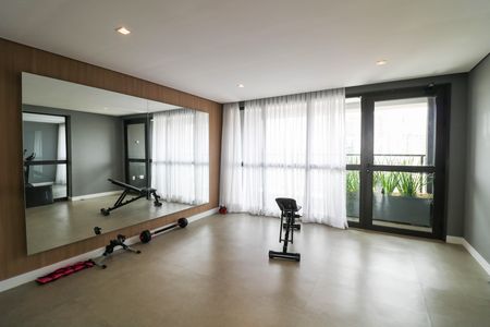 Studio para alugar com 30m², 1 quarto e 1 vaga Studio para alugar com 30m², 1 quarto e 1 vagaÁrea comum - Academia