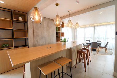 Studio para alugar com 30m², 1 quarto e 1 vaga Studio para alugar com 30m², 1 quarto e 1 vagaÁrea comum - Salão de festas
