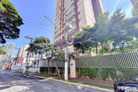 Apartamento à venda com 100m², 3 quartos e 2 vagasFachada com Plaquinha