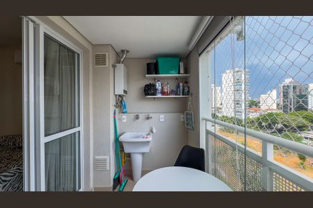 Sacada de apartamento à venda com 1 quarto, 27m² em Campo Belo, São Paulo