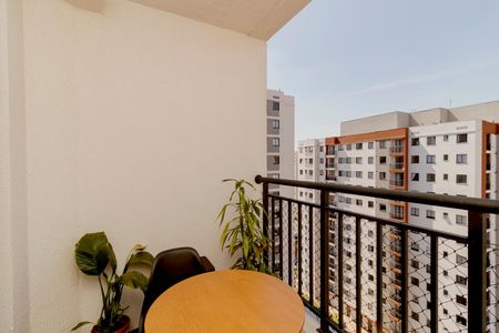 Varanda da Sala de apartamento para alugar com 2 quartos, 50m² em Vila Maria, São Paulo