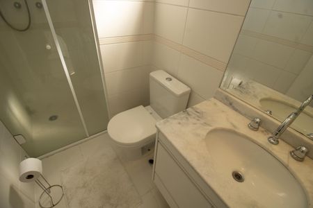 Apartamento para alugar com 80m², 2 quartos e 2 vagasBanheiro da Suíte 