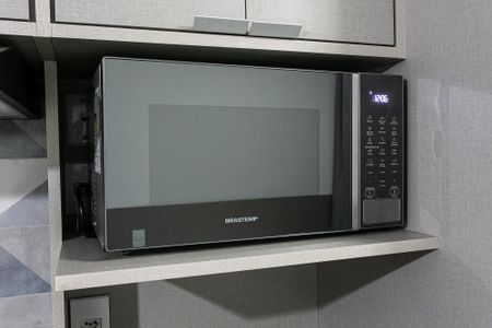 Studio para alugar com 27m², 1 quarto e sem vagaCozinha - Microondas