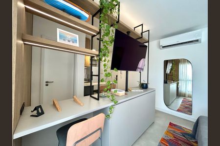 Studio de apartamento para alugar com 1 quarto, 40m² em Saco Grande, Florianópolis