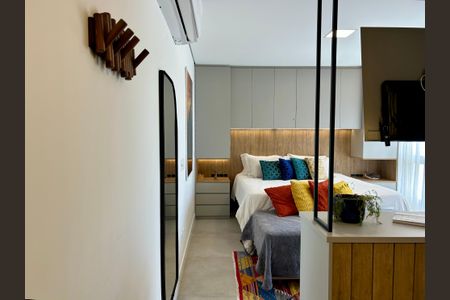 Apartamento para alugar com 40m², 1 quarto e 1 vagaStudio