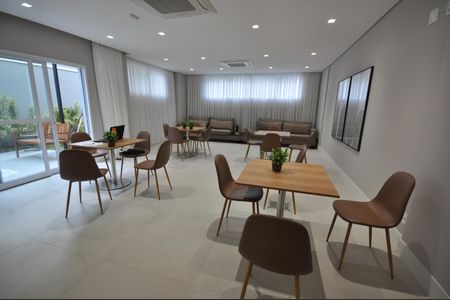 Apartamento à venda com 28m², 1 quarto e sem vagaÁrea comum - Salão de festas