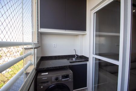 Varanda da Sala de apartamento para alugar com 2 quartos, 57m² em Parque Bela Vista, Votorantim