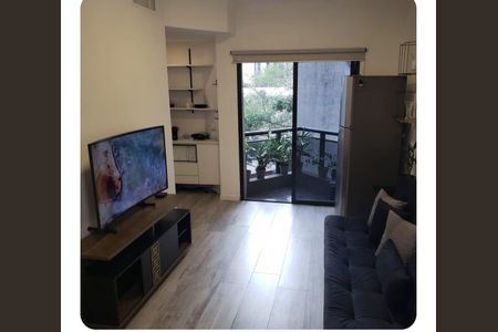 Sala de apartamento para alugar com 1 quarto, 47m² em Consolação, São Paulo
