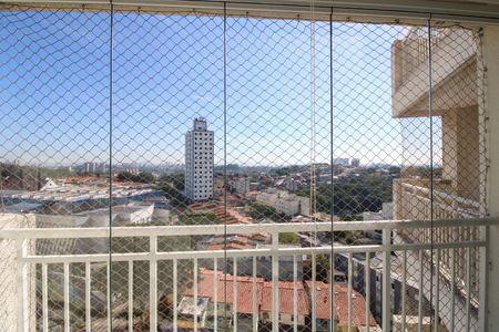 Vista Varanda Sala  de apartamento para alugar com 2 quartos, 51m² em Jardim Monte Alegre, Taboão da Serra