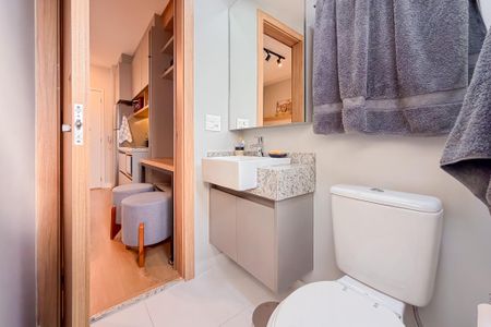 Studio para alugar com 22m², 1 quarto e sem vagaBanheiro