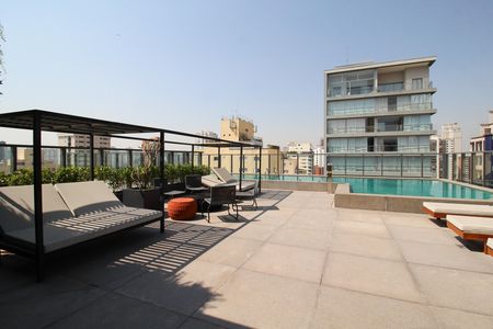 Apartamento para alugar com 30m², 1 quarto e sem vaga Apartamento para alugar com 30m², 1 quarto e sem vagaÁrea comum - Piscina