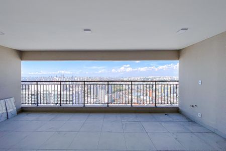 Varanda da Sala de apartamento para alugar com 3 quartos, 113m² em Brás, São Paulo
