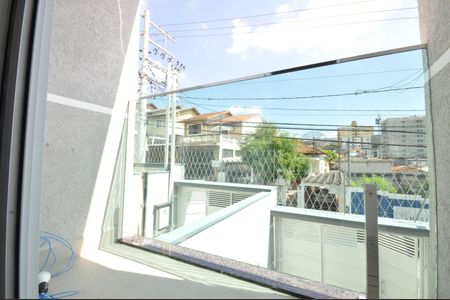 Sacada da Suíte 1 de casa à venda com 3 quartos, 120m² em Vila Mazzei, São Paulo