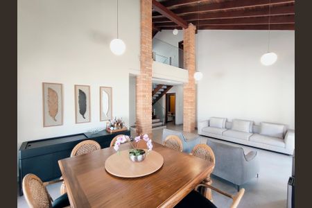 Sala de casa de condomínio à venda com 4 quartos, 510m² em Loteamento Portal do Paraiso, Jundiaí