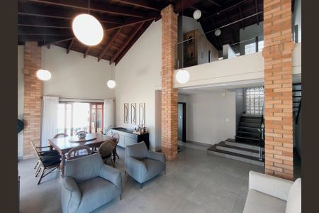 Sala de casa de condomínio à venda com 4 quartos, 510m² em Loteamento Portal do Paraiso, Jundiaí