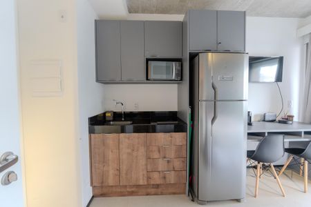 Studio à venda com 24m², 1 quarto e sem vaga Studio à venda com 24m², 1 quarto e sem vagaCozinha