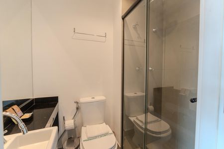 Studio à venda com 24m², 1 quarto e sem vaga Studio à venda com 24m², 1 quarto e sem vagaBanheiro